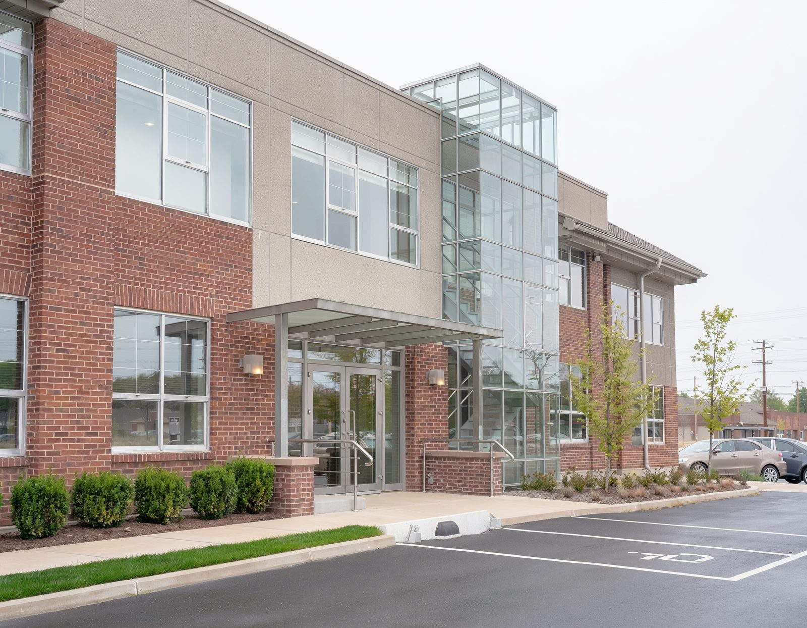 An office building